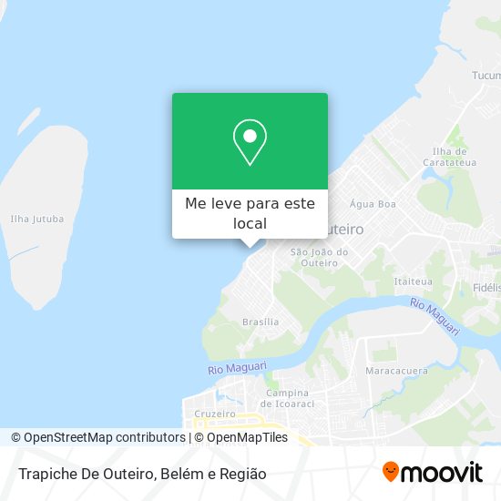 Trapiche De Outeiro mapa