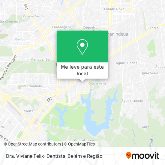 Dra. Viviane Felix- Dentista mapa