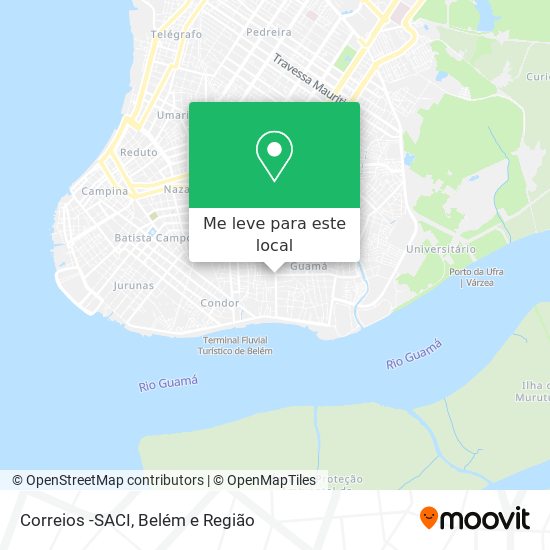 Correios -SACI mapa
