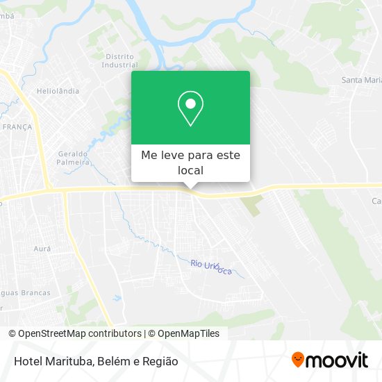 Hotel Marituba mapa