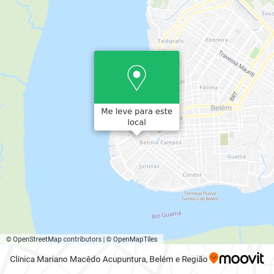 Clínica Mariano Macêdo Acupuntura mapa