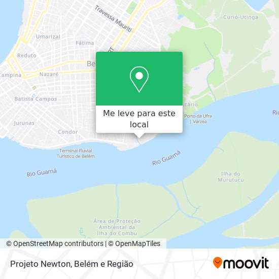 Projeto Newton mapa