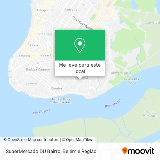 SuperMercado DU Bairro mapa