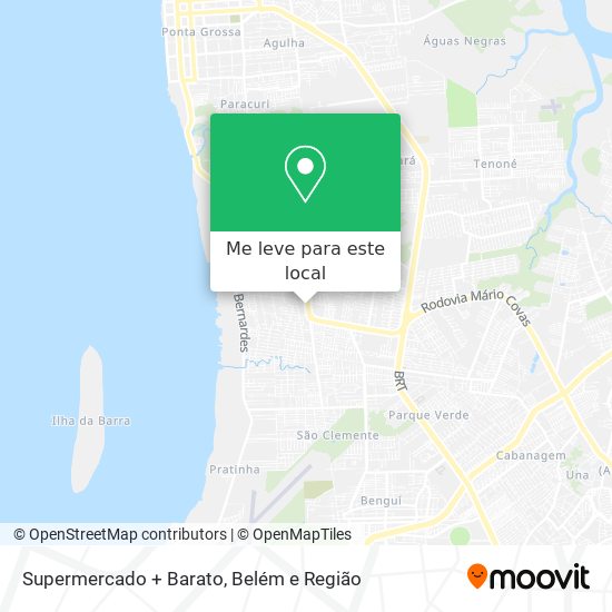 Supermercado + Barato mapa