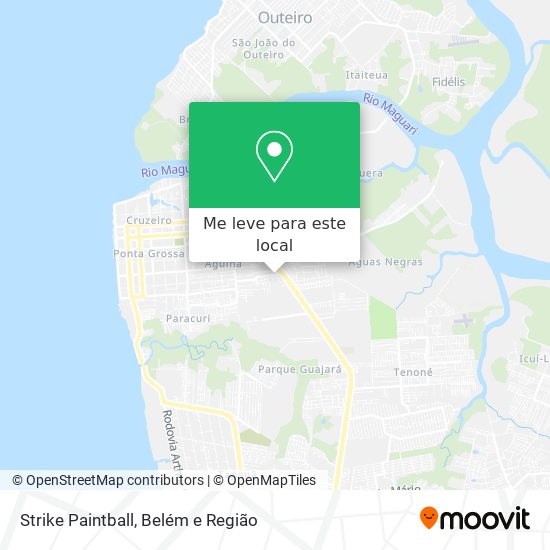 Strike Paintball mapa