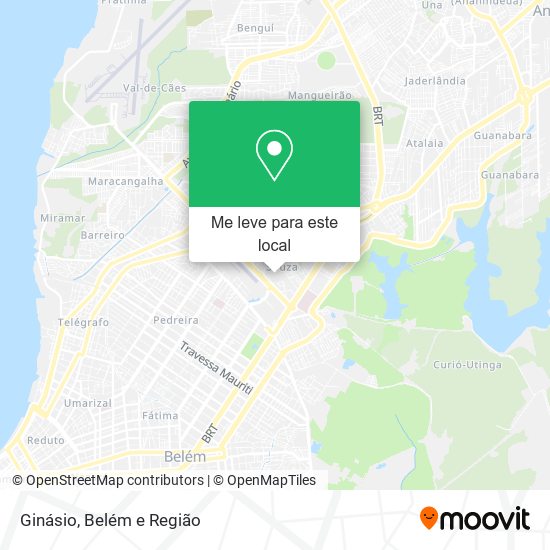 Ginásio mapa