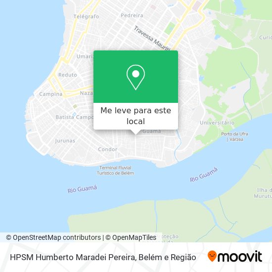 HPSM Humberto Maradei Pereira mapa