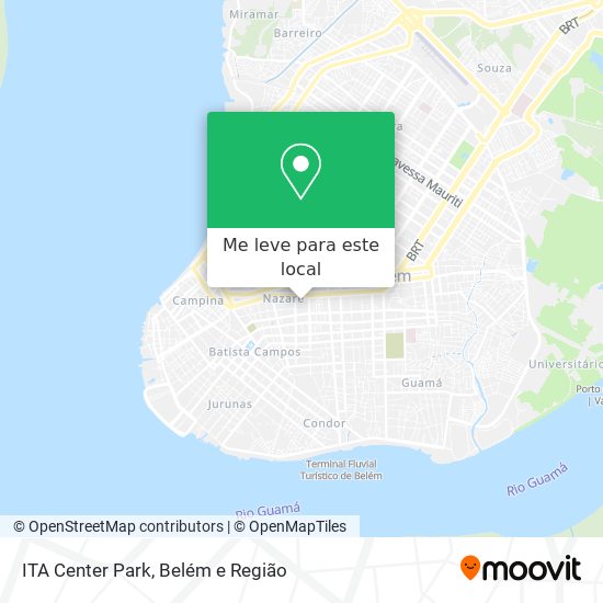 ITA Center Park mapa