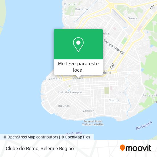 Clube do Remo mapa