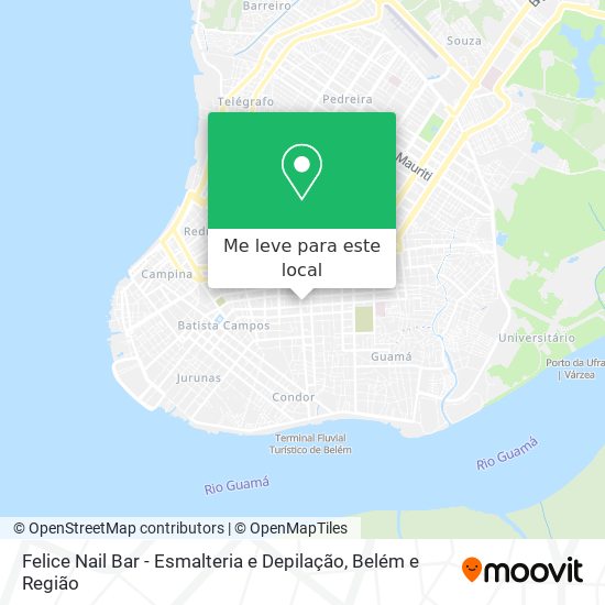 Felice Nail Bar - Esmalteria e Depilação mapa