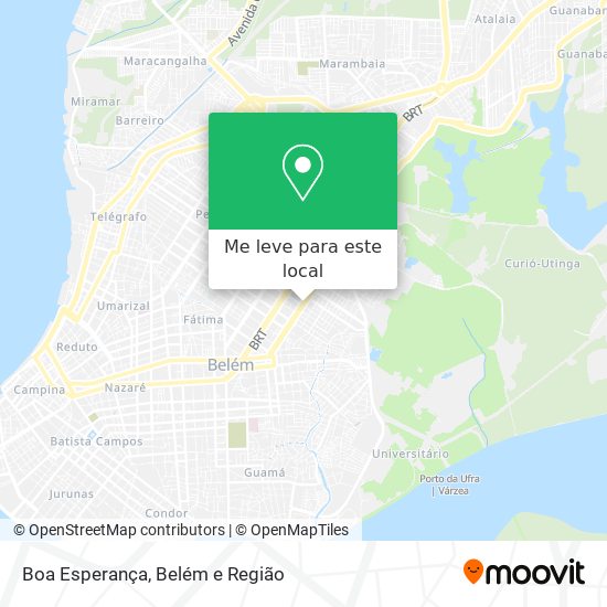 Boa Esperança mapa