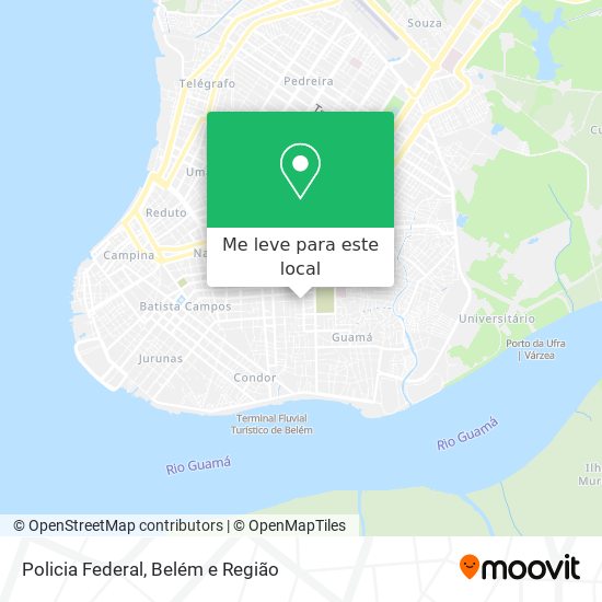 Policia Federal mapa