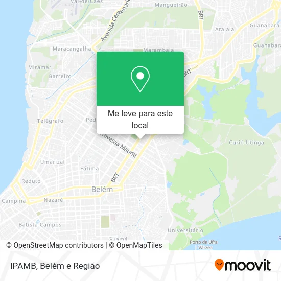 IPAMB mapa