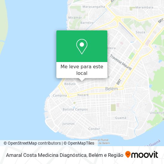 Amaral Costa Medicina Diagnóstica mapa