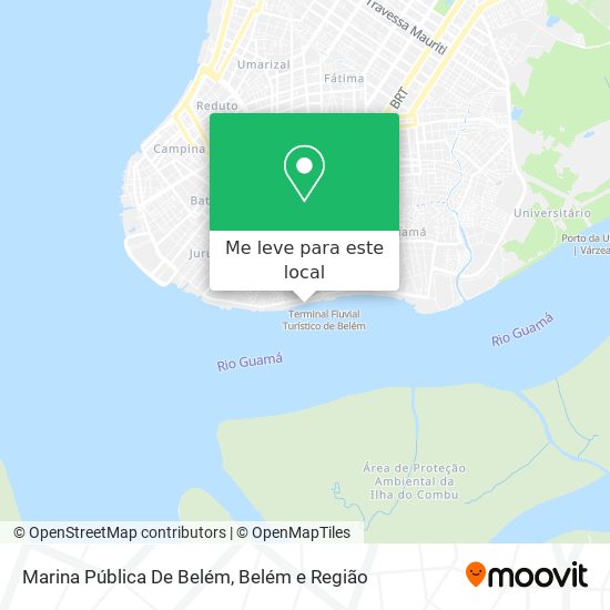 Marina Pública De Belém mapa
