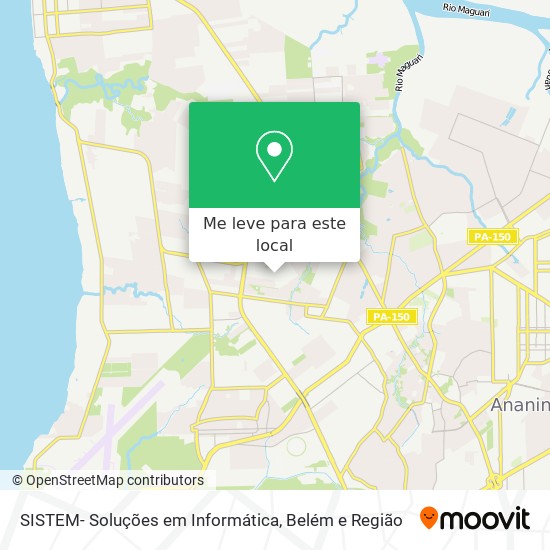 SISTEM- Soluções em Informática mapa