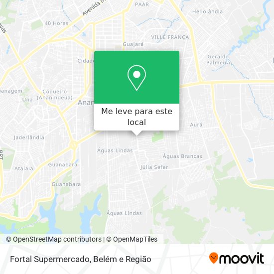 Fortal Supermercado mapa