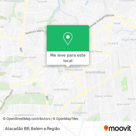 Atacadão BR mapa