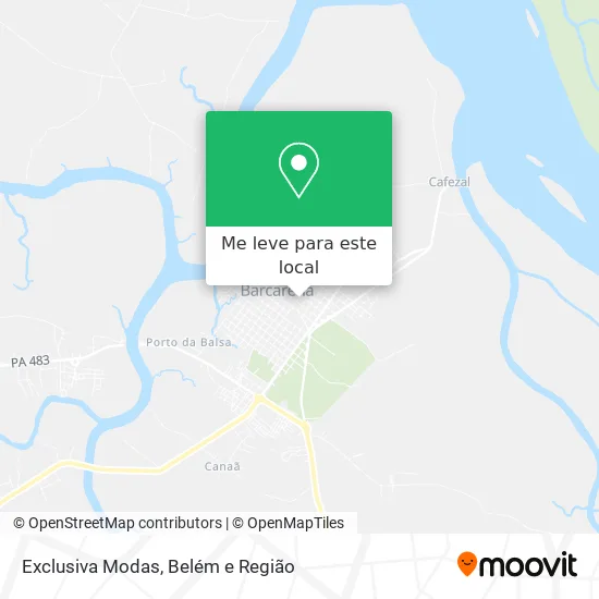 Exclusiva Modas mapa