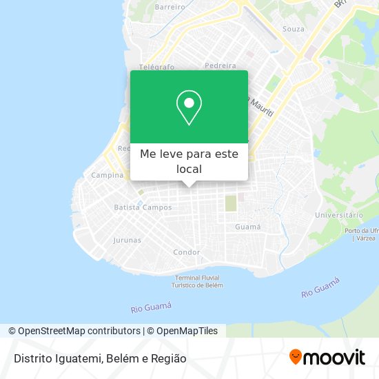 Distrito Iguatemi mapa