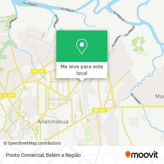 Ponto Comercial mapa