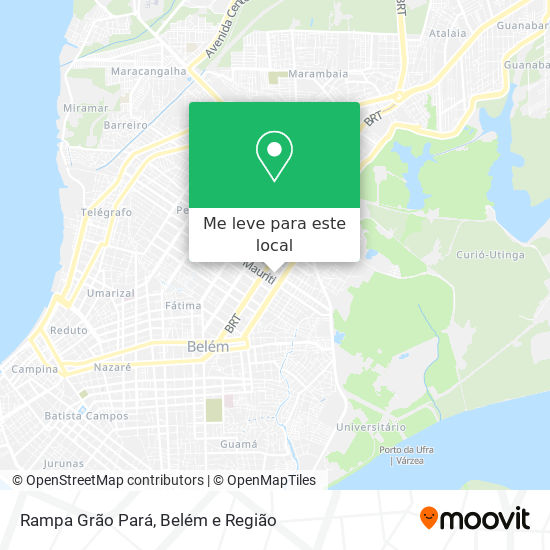 Rampa Grão Pará mapa