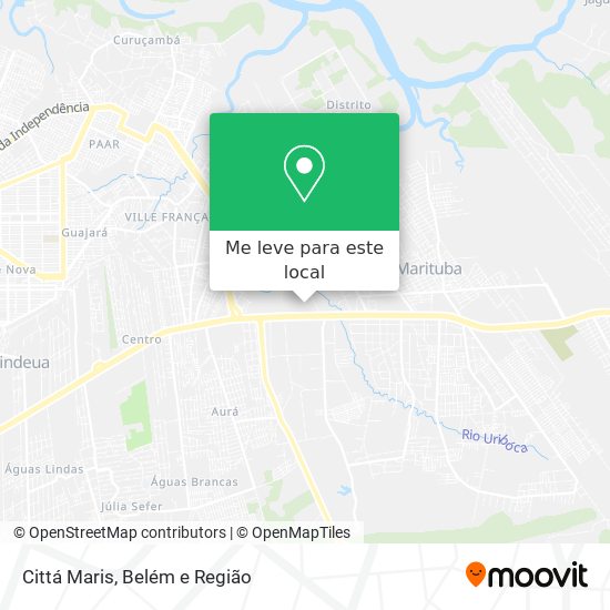 Cittá Maris mapa