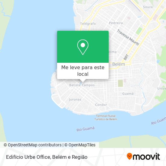 Edifício Urbe Office mapa