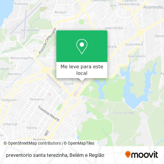 preventorio santa terezinha mapa