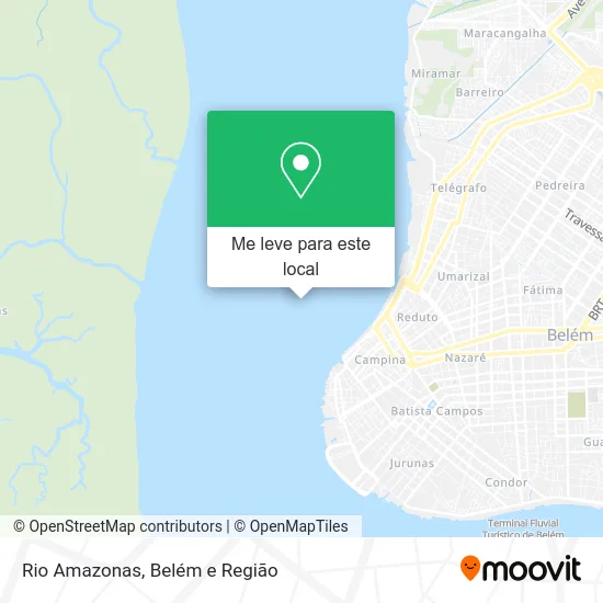 Rio Amazonas mapa