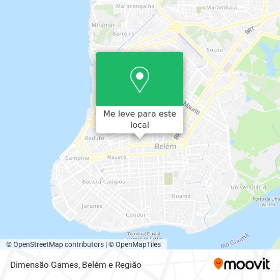 Dimensão Games mapa