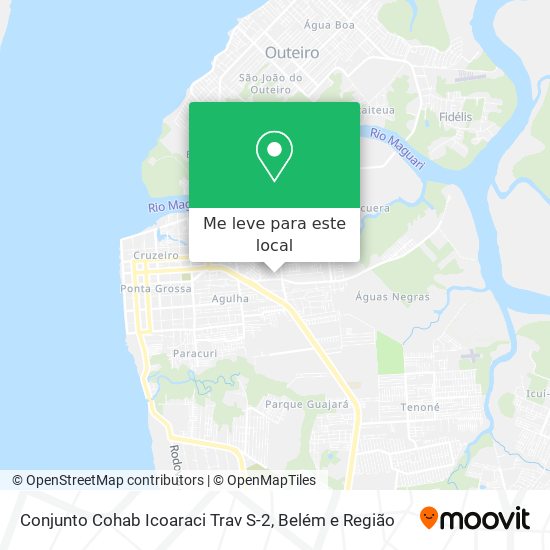 Conjunto Cohab Icoaraci Trav S-2 mapa