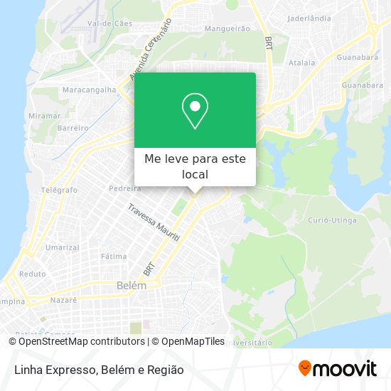 Linha Expresso mapa