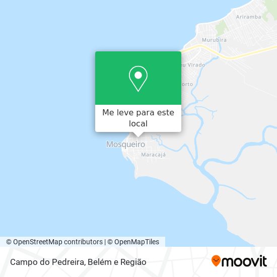 Campo do Pedreira mapa