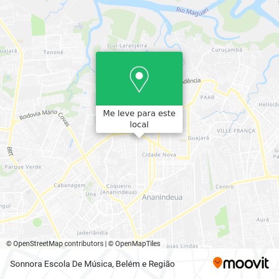 Sonnora Escola De Música mapa