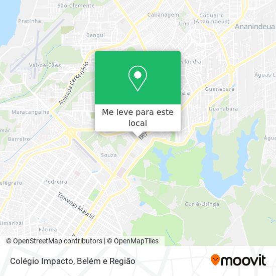 Colégio Impacto mapa