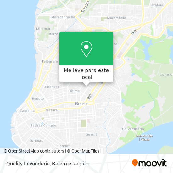 Quality Lavanderia mapa