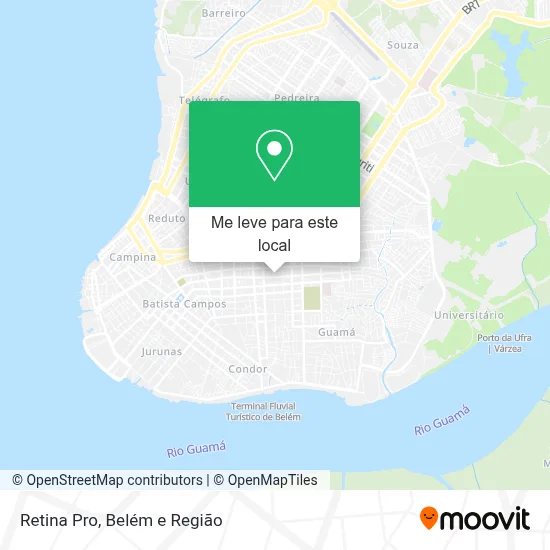 Retina Pro mapa