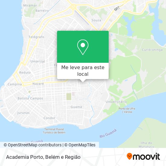 Academia Porto mapa