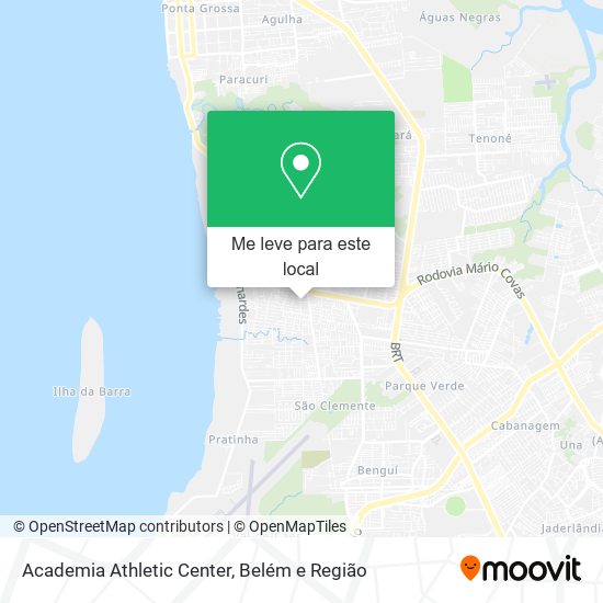 Academia Athletic Center mapa