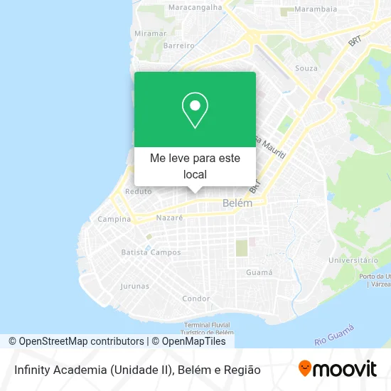 Infinity Academia (Unidade II) mapa