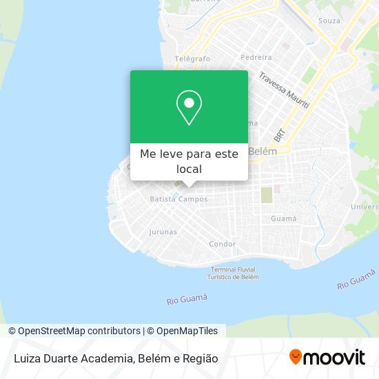 Luiza Duarte Academia mapa