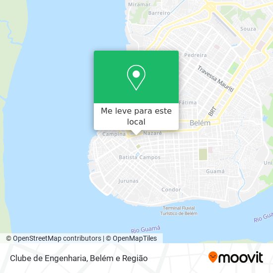 Clube de Engenharia mapa