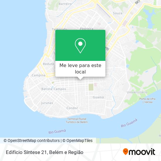 Edifício Síntese 21 mapa