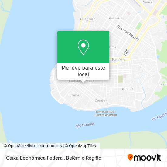 Caixa Econômica Federal mapa