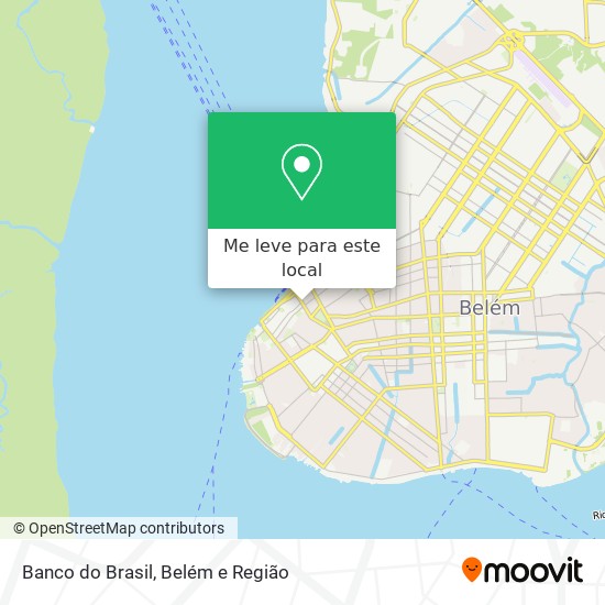 Banco do Brasil mapa