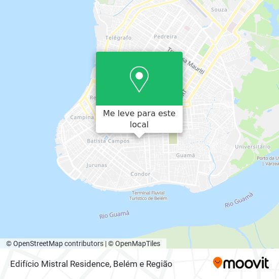 Edifício Mistral Residence mapa