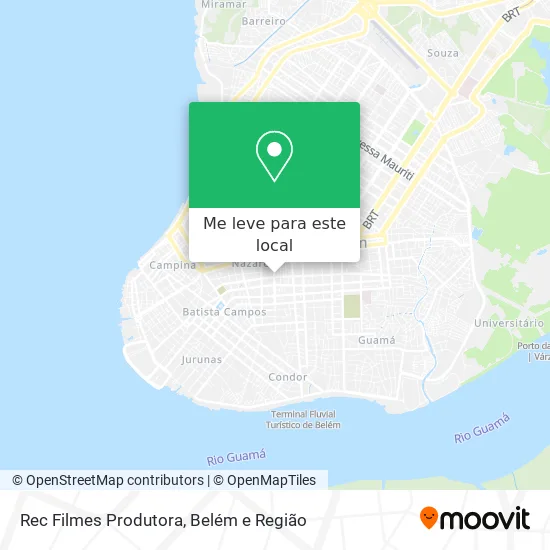 Rec Filmes Produtora mapa