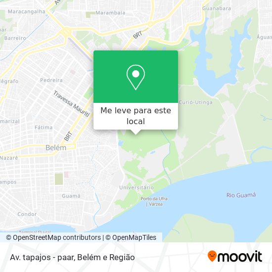 Av. tapajos - paar mapa