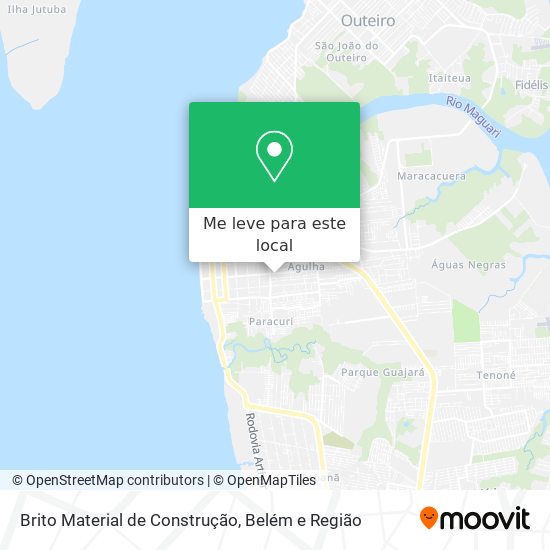Brito Material de Construção mapa